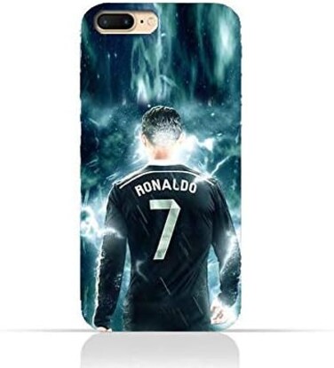 Eimo iPhone 7 Plus TPU Silicone Protective Case With Ronaldo Design