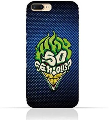 Eimo iPhone 7 Plus TPU Silicone Protective Case With Joker why so serious Design