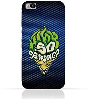 جراب حماية سيليكون TPU لهاتف شاومي مي 5s بتصميم جوكر "لماذا كل هذه الجدية؟