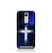 Generic Lenovo K5 Note TPU Silicone Protective Case With Christian Cross On a Starry Night Design