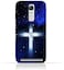 Generic Lenovo K5 Note TPU Silicone Protective Case With Christian Cross On a Starry Night Design