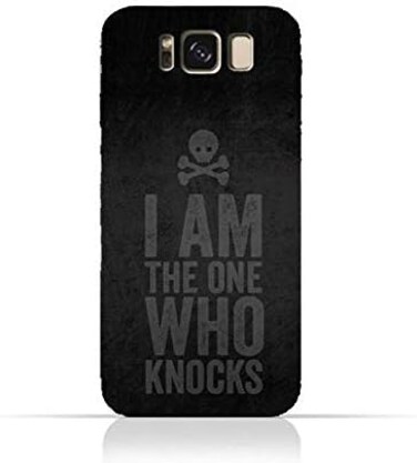 Eimo Samsung Galaxy S8 TPU Silicone Protective Case With Breaking Bad - I am the one who knocks Design