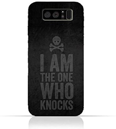 Eimo Samsung Galaxy Note 8 TPU Silicone Protective Case With Breaking Bad - I am the one who knocks Design