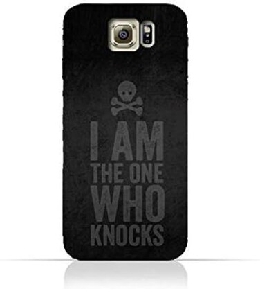 Eimo Samsung Galaxy S6 Edge TPU Silicone Protective Case With Breaking Bad - I am the one who knocks Design