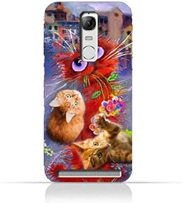 Generic Lenovo K5 Note TPU Protective Silicone Case With Adorable Cute Cats Design