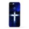 جراب حماية سيليكون ناعم TPU لهاتف Oppo A5 بتصميم صليب مسيحي على خلفية ليلة مرصعة بالنجوم