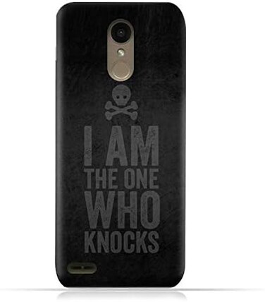 جراب حماية سيليكون TPU لهاتف LG K10 بتصميم مستوحى من مسلسل Breaking Bad - أنا من يطرق الأبواب