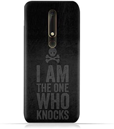 جراب حماية سيليكون TPU لهاتف نوكيا 6 بتصميم مستوحى من مسلسل Breaking Bad - أنا من يطرق الأبواب