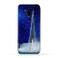 جراب حماية سيليكون TPU لهاتف LG G7 ThinQ بتصميم برج خليفة ونافورة مياه في ليلة مرصعة بالنجوم