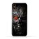 جراب حماية سيليكون ناعم من مادة TPU لهاتف iPhone Xs بتصميم روبوت تيرميناتور