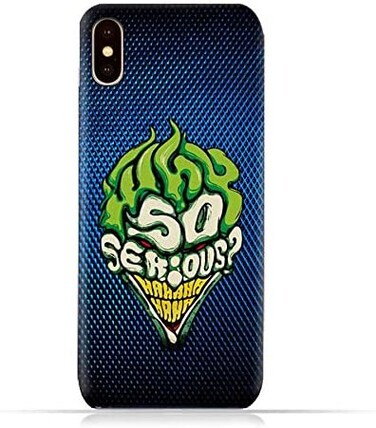 Generic Iphone Xs TPU Soft Protective Silicone Case With Joker Why so Serious Design
