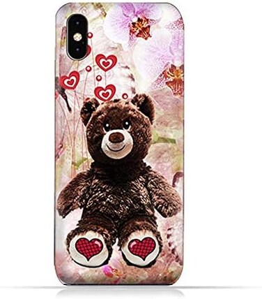Generic Iphone Xs Max TPU Soft Protective Silicone Case With My Teddy Bear Design