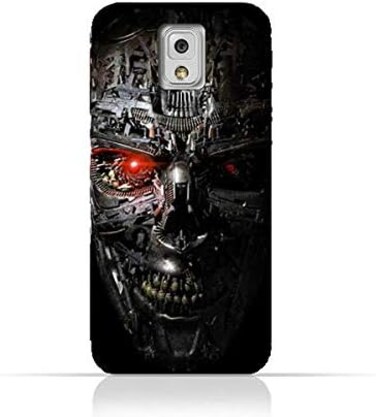 Eimo Samsung Galaxy Note 3 TPU Protective Silicone Case With Terminator Robot Design