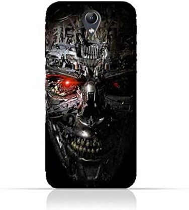 Generic Lenovo Vibe S1 TPU Protective Silicone Case With Terminator Robot Design