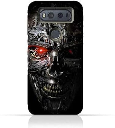 غطاء حماية سيليكوني TPU لهاتف LG V20 بتصميم روبوت تيرميناتور