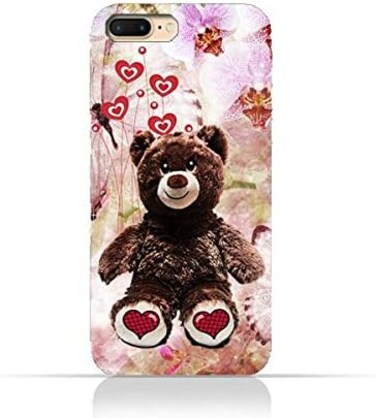 Eimo Iphone 7 Plus TPU Protective Silicone Case With My Teddy Bear Design