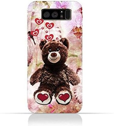 Eimo Samsung Galaxy Note 8 TPU Protective Silicone Case With My Teddy Bear Design