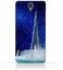 Generic Lenovo Vibe S1 TPU Silicone Protective Case With Burj Khalifa and Water Fountain On a Starry Night Design
