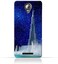 Generic Lenovo A5000 TPU Silicone Protective Case With Burj Khalifa and Water Fountain On a Starry Night Design