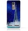 Generic Lenovo K6 TPU Silicone Protective Case With Burj Khalifa and Water Fountain On a Starry Night Design