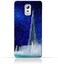 Generic Lenovo Vibe P1m TPU Silicone Protective Case With Burj Khalifa and Water Fountain On a Starry Night Design