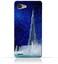 Generic LG Q6TPU Silicone Protective Case With Burj Khalifa and Water Fountain On a Starry Night Design