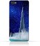 Generic Oppo A77 TPU Silicone Protective Case With Burj Khalifa and Water Fountain On a Starry Night Design