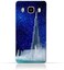 Generic Samsung Galaxy J5 (2016) TPU Silicone Protective Case With Burj Khalifa and Water Fountain On a Starry Night Design