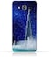 Generic Samsung Galaxy On7TPU Silicone Protective Case With Burj Khalifa and Water Fountain On a Starry Night Design
