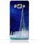 Generic Samsung Galaxy E7 TPU Silicone Protective Case With Burj Khalifa and Water Fountain On a Starry Night Design