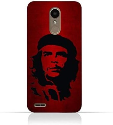 غطاء سيليكون TPU عام لهاتف LG K10 2018 بنقشة ظلية تشي جيفارا