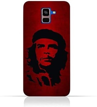 Generic Samsung Galaxy A8 (2018) TPU Silicone Case With Che Guevara Silhouette Pattern