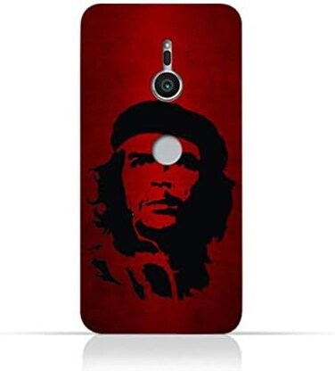 Generic Sony Xperia XZ2 TPU Silicone Case With Che Guevara Silhouette Pattern