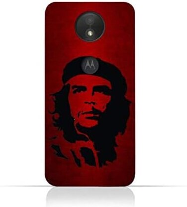 Generic Motorola Moto C Plus TPU Silicone Case With Che Guevara Silhouette Pattern