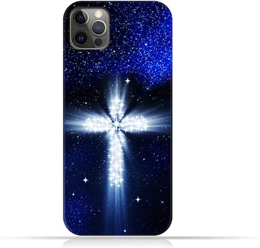 Generic Protective Case Cover For Apple iPhone 12 Pro Max With Cross Pattern
