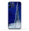 Generic TPU Protective Back Case Cover For Apple iPhone 15 Pro Max With Burj Khalifa On a Starry Night Design