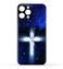 Generic TPU Protective Back Case Cover For Apple iPhone 15 Pro Max With Cross Pattern
