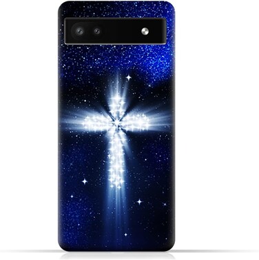 Generic Protective Case Cover For Google Pixel 6a With Cross Pattern