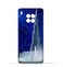 Generic Protective Case Cover For Honor 50 Lite With Burj Khalifa On a Starry Night Design