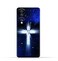 Generic TPU Protective Back Case Cover For Honor 70 With Cross Pattern