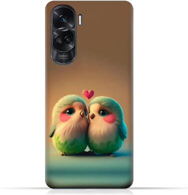 غطاء خلفي واقٍ من مادة TPU لهاتف Honor 90 Lite (LTE 5G) بتصميم رقم 044