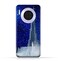 Generic Protective Case Cover For Huawei Mate 30 With Burj Khalifa On a Starry Night Design