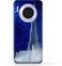 Generic Protective Case Cover For Huawei Mate 30 With Burj Khalifa On a Starry Night Design