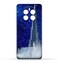 Generic TPU Protective Back Case Cover For Huawei Mate 50 Pro (LTE / 4G ) With Burj Khalifa On a Starry Night Design
