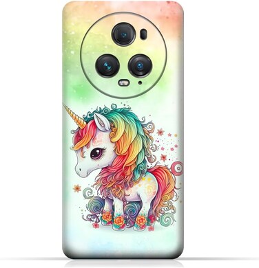 غطاء خلفي واقٍ من مادة TPU لهاتف Honor Magic5 Pro بتصميم رقم 043