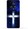 غطاء حماية خلفي من مادة TPU عامة لهاتف Honor Magic5 Pro بنمط متقاطع