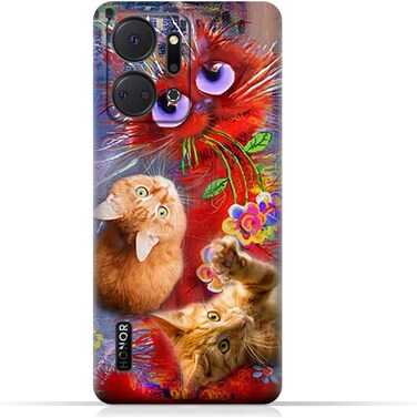 Generic TPU Protective Back Case Cover For Huawei nova 10 (4G) With Cute Cats Design
