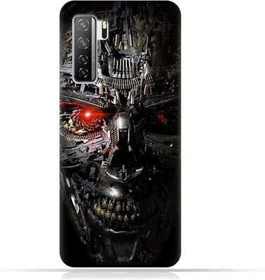 Generic Protective Case Cover For Huawei nova 7 SE With Terminator Robot Design