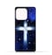 غطاء حماية خلفي من مادة TPU عامة لهاتف Honor Play6C بنمط متقاطع