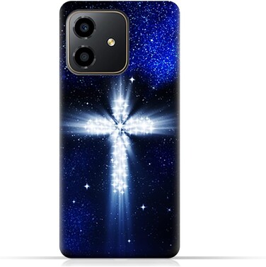 غطاء حماية خلفي من مادة TPU عامة لهاتف Honor Play6C بنمط متقاطع